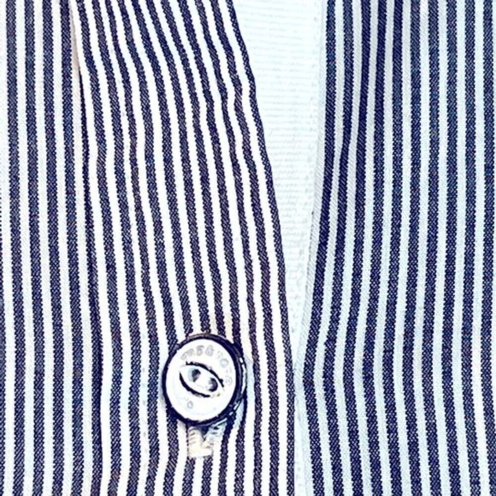 NWT rag & bone Anthropologie Striped eyelet blouse Women XS - Picture 3 of 9